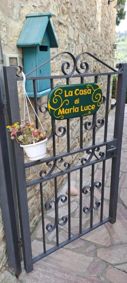 "La Casa Di Maria Luce" Con Terrazza Panoramica Appartement Gaiole in Chianti Buitenkant foto