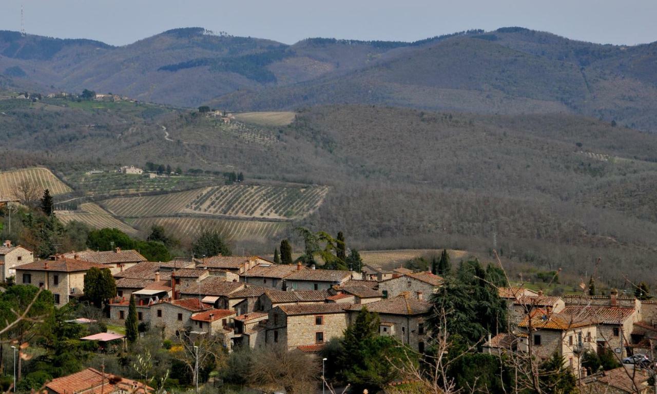 "La Casa Di Maria Luce" Con Terrazza Panoramica Appartement Gaiole in Chianti Buitenkant foto